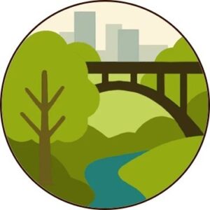 ravines