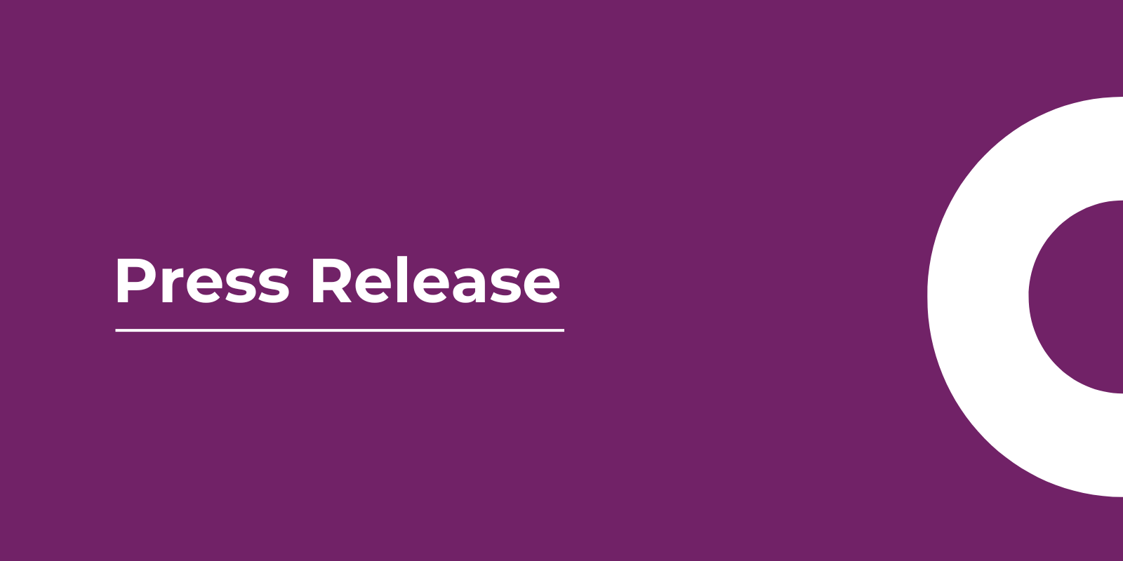Press Release image